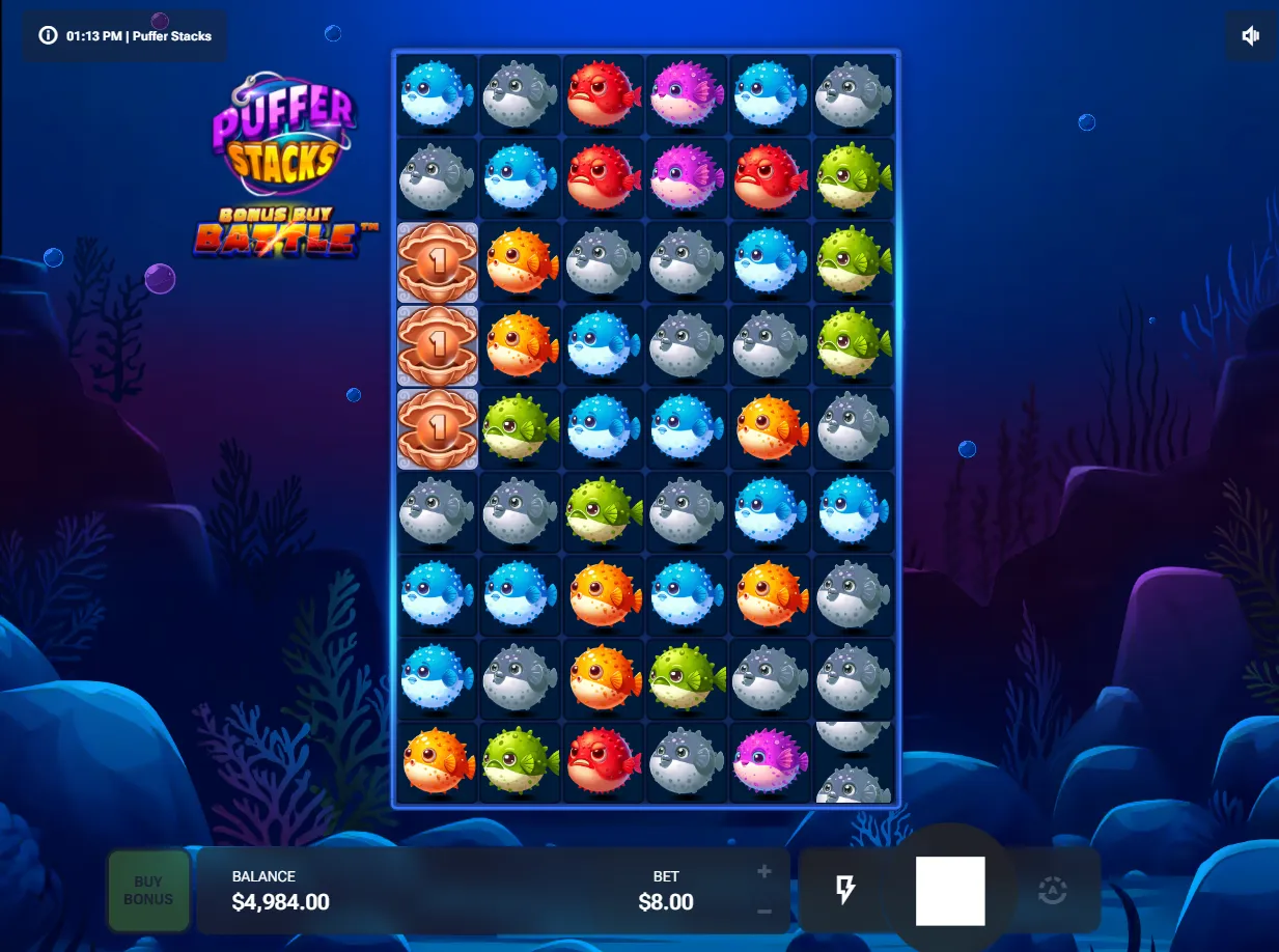 Puffer Stacks Slot